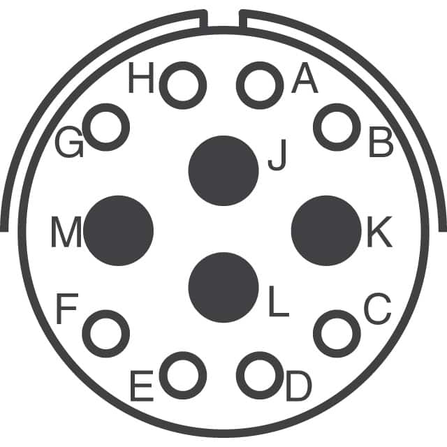MS3116F-14-12S Amphenol Industrial Operations  Circular Connector Assemblies